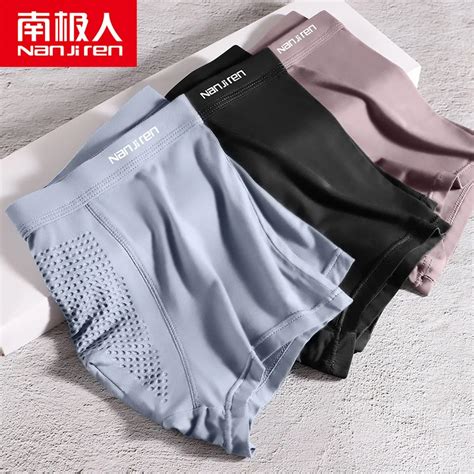 Nanjiren Underwear Panties Mens Underwear Man Boxers Natural Cotton
