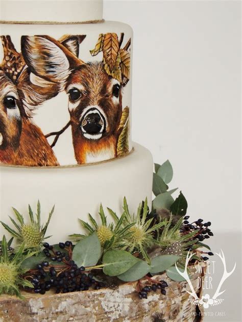 Gallery Sweet Deer Hand Painted Cakes Tolle Kuchen Traumtorten Torten