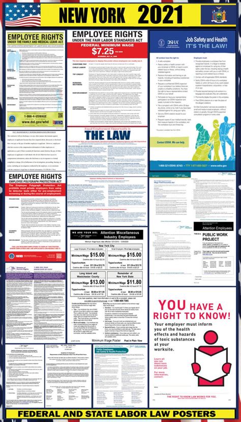 We did not find results for: 2021 New York State and Federal Labor Law Poster - NY ...