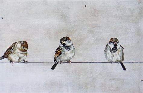 Art Nature Nature Lover Sparrow Art Bird Watcher Bird Wall Art