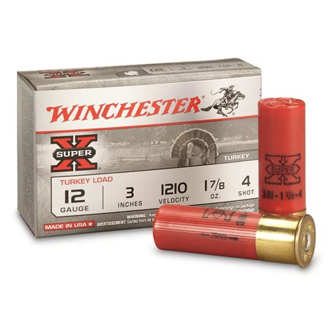 Winchester Super X 12 Gauge 3 1 7 8 Oz 10 Rounds 186298 12