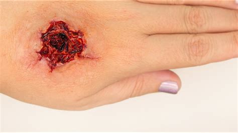 Fx Makeup Series Exit Wound Youtube