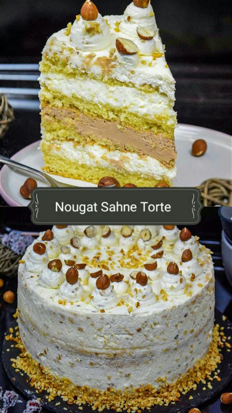 Jetzt ausprobieren mit ♥ chefkoch.de ♥. Nuss-Nougat-Sahne Torte/ leichte Nougat Torte (mit Bildern ...