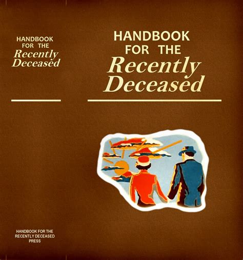 Printable Template Handbook For The Recently Deceased
