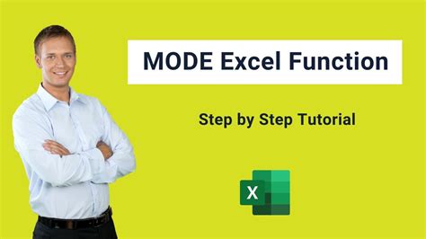 Mode Excel Function Formula How To Find Mode In Excel Youtube