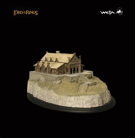 Lord Of The Rings Edoras Statue By Weta The Toy Vault Eu