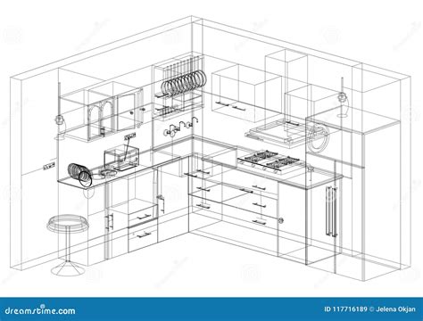 Modern Kitchen Design Blue Print Kitchen Design Blueprints Instinct
