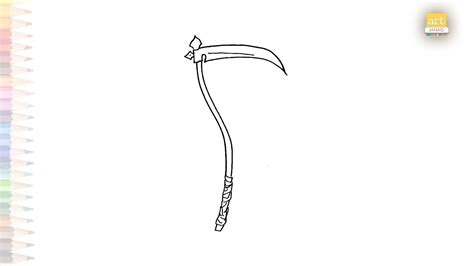 Scythe Drawings Outline Drawings Easy How To Draw A Scythe Weapon