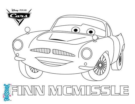 Download free finn mcmissile cars 2 coloring pages, best quality on clipart.email. Un joli coloriage sur Cars 2 avec Finn Mc Missile. Un ...