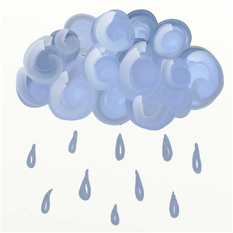 Rainy Cloud Clipart Free Pictures Wikiclipart