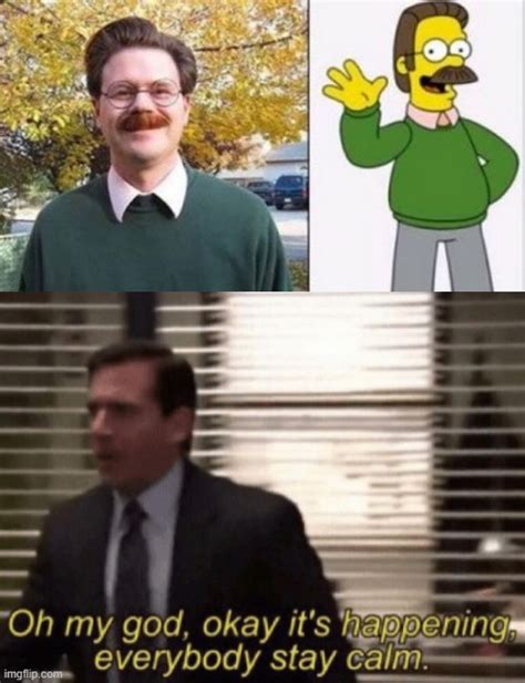 Holy Crap Its Ned Flanders Imgflip