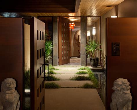 Asian Entryway Design Ideas Remodels And Photos