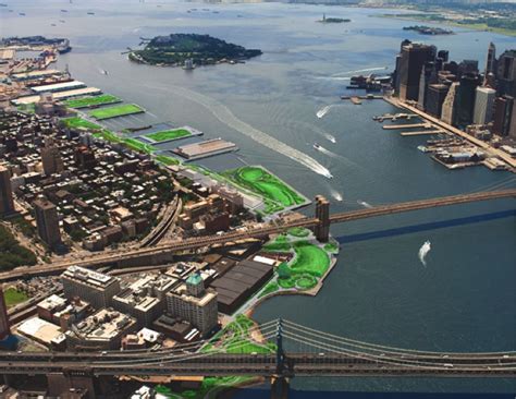 Brooklyn Bridge Park Linking Harbor Infrastructure And The Urban