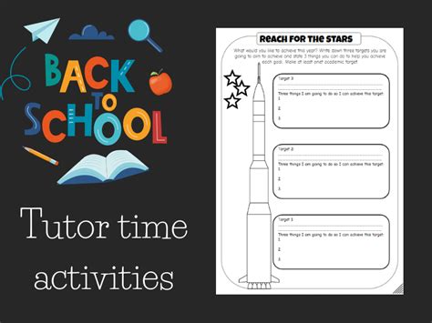 Tutor Time Activities Welcome Back To School Teaching Resources