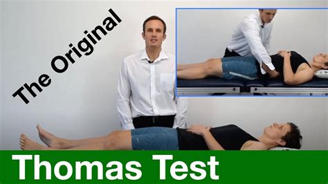 Is There An Original Unmodified Thomas Test For The Hip Yes There S Safer Pain Management