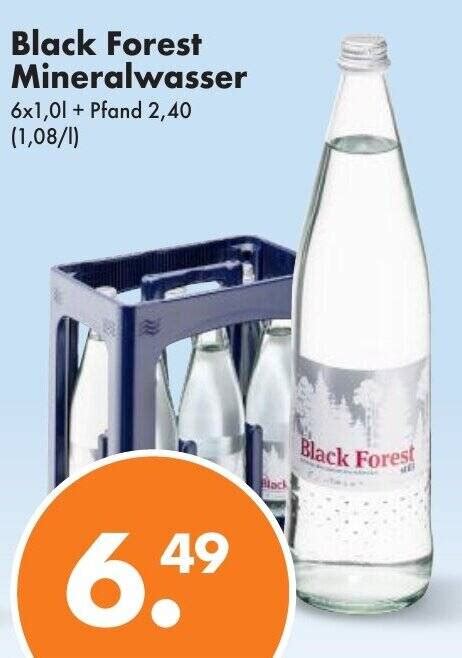 Black Forest Mineralwasser X L Angebot Bei Trink Und Spare