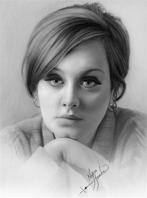 Adele Portrait Drawing Adele Portrait Portrait Portrait Drawing