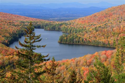 Fall Foliage In Groton State Park Vermont Flickr