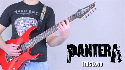 Pantera This Love Guitar Verse Riff Youtube