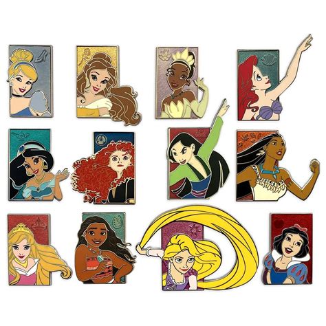 Disney Princess Mystery Pin Set Shopdisney New Disney Princesses