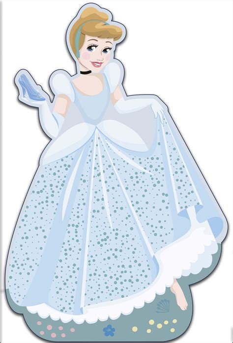 Disney Princess Cinderella Cut Out Birthday Greeting Card Cards
