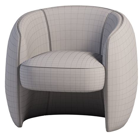 Armchair Modern 2014 3d Model For Corona