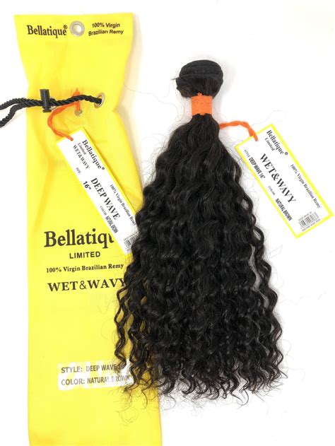 Bellatique Limited 100 Virgin Brazilian Remy Wet And Wavy Deep Wave Sisters Virgin Hair