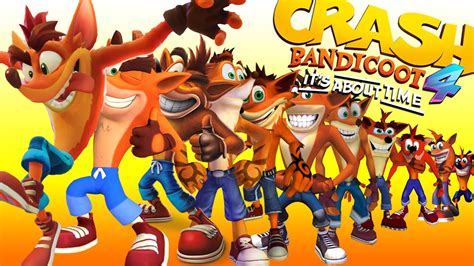 Crash Bandicoot Evolution 1996 2020 Crash Bandicoot 4 Its About