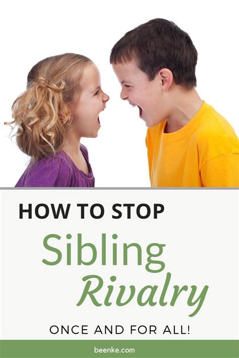 Tips For Dealing With Sibling Rivalry Beenke Sibling Rivalry