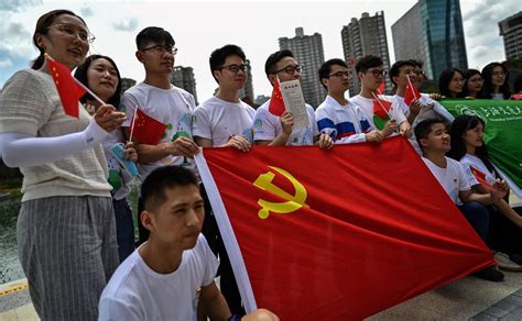 En Los A Os Del Partido Comunista China Celebra El Regreso A La