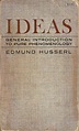 Ideas by Edmund Husserl — Reviews, Discussion, Bookclubs, Lists