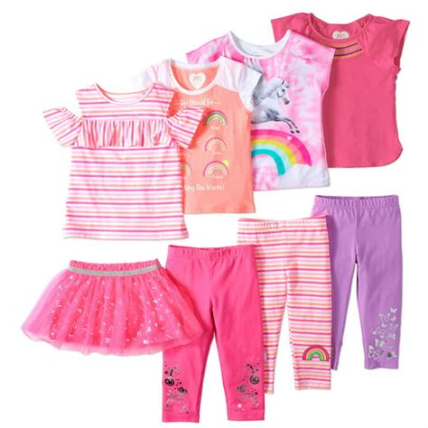 365 Kids From Garanimals Girls Kid Pack Mix And Match Outfits 8