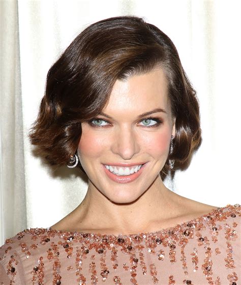 Milla Jovovich At Academy Of Motion Picture Arts And Sciences Awards