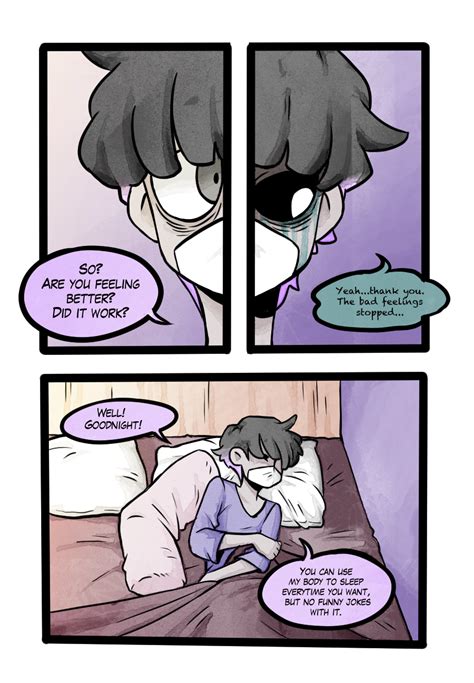 read my paranormal room mates sleeping problems tapas comics