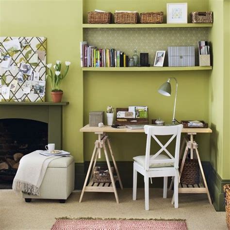 Green Home Office Home Office Design Ideas Image Ideal Home