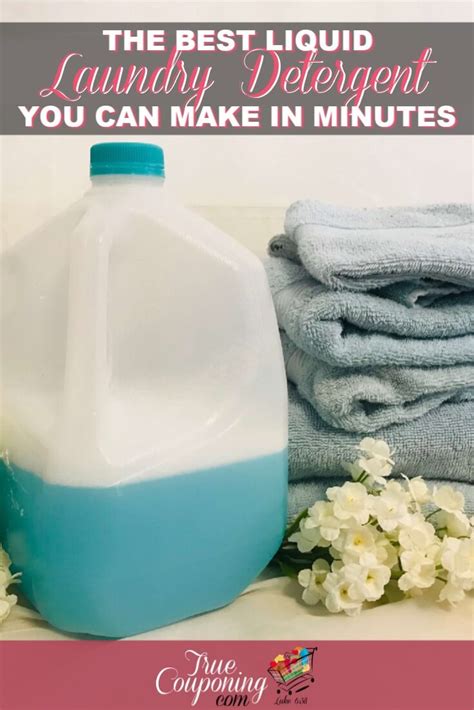 The Best Liquid Laundry Detergent You Can Diy In Minutes