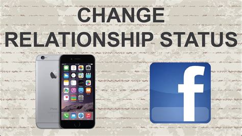 Update your facebook relationship status without anyone knowing. How to change relationship status on Facebook mobile app ...