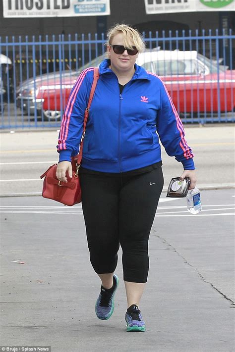 Rebel Wilson Returns To The Gym For Another Workout In La Daily Mail Online