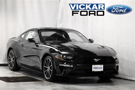 New 2018 Ford Mustang Coupe Ecoboost Premium Black For Sale 4484575