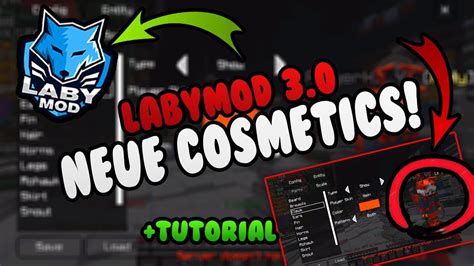 Labymod 3 Cosmetics Tutorial Download Youtube