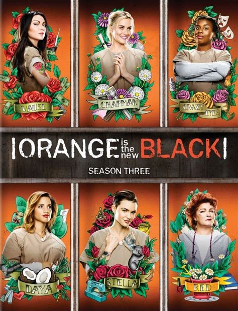 Orange Is The New Black Third Season Three 3 Dvd 2016 4 Disc Set