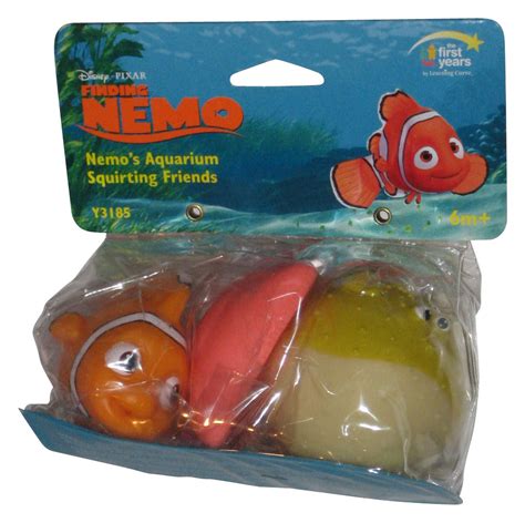Disney Pixar Finding Nemo Aquarium Squirting Friends First Years Toy Pack