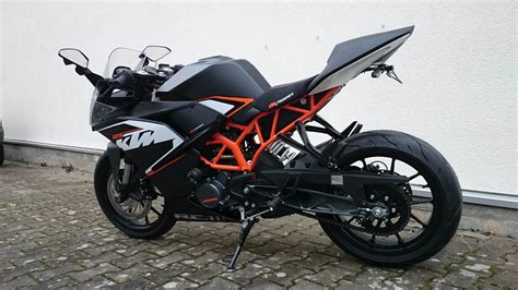 Hallo wollte mir mit a1 wenn ich bald 16 bin ein 125 ccm³ motorrad kaufen. Umgebautes Motorrad KTM RC 125 von hmf Motorräder GmbH ...