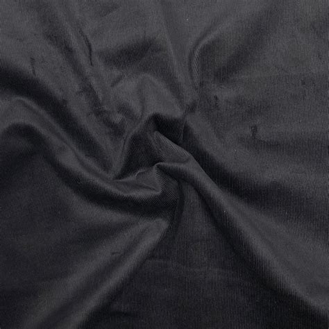 Black Stretch Needlecord Fabric Buy Online Now Sew Me Something