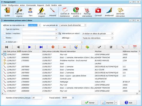 Managemaint 4 Logiciel Gmao Gestion De Maintenance Assistée Par