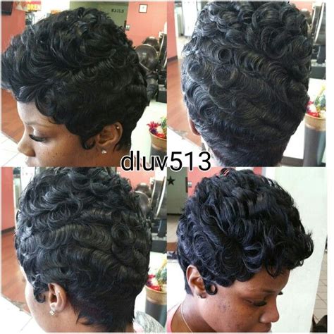 Betty Boop Wave Curls Quick Weave Long Hair Styles Synthetic Curly