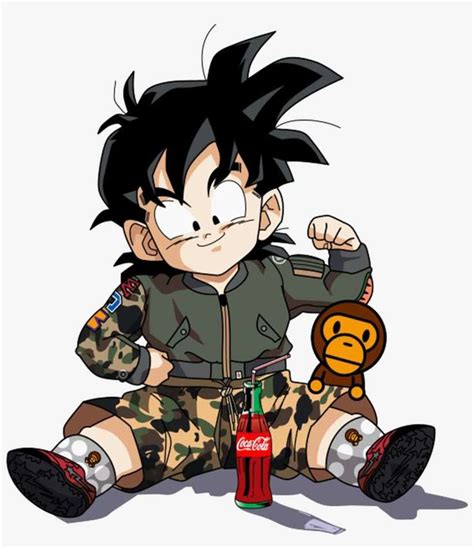 Goku Supreme Bape Cartoon
