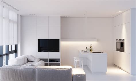 Interior Design For White Walls Builders Villa