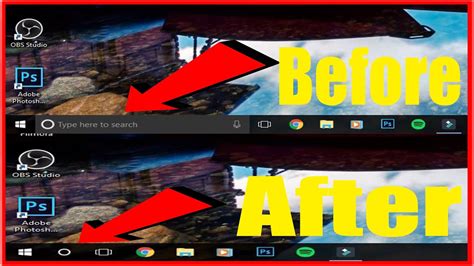 How To Remove Or Add Cortana Search Box In Windows 10 Youtube