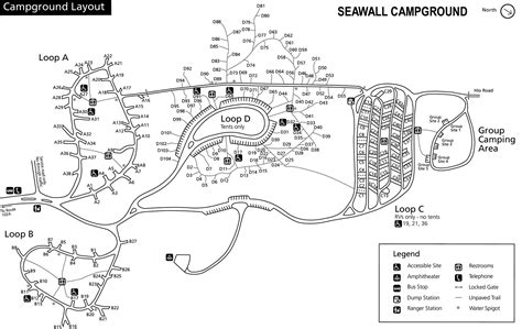 Acadia National Park Map Printable